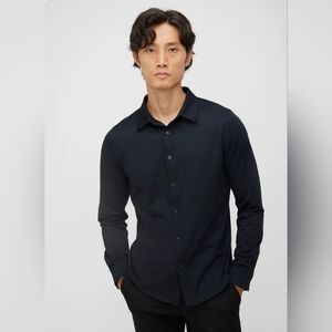 KIT AND ACE City Tech Long Sleeve Slim Fit Shirt SZ S